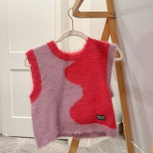 Pink & Purple Fur Tank